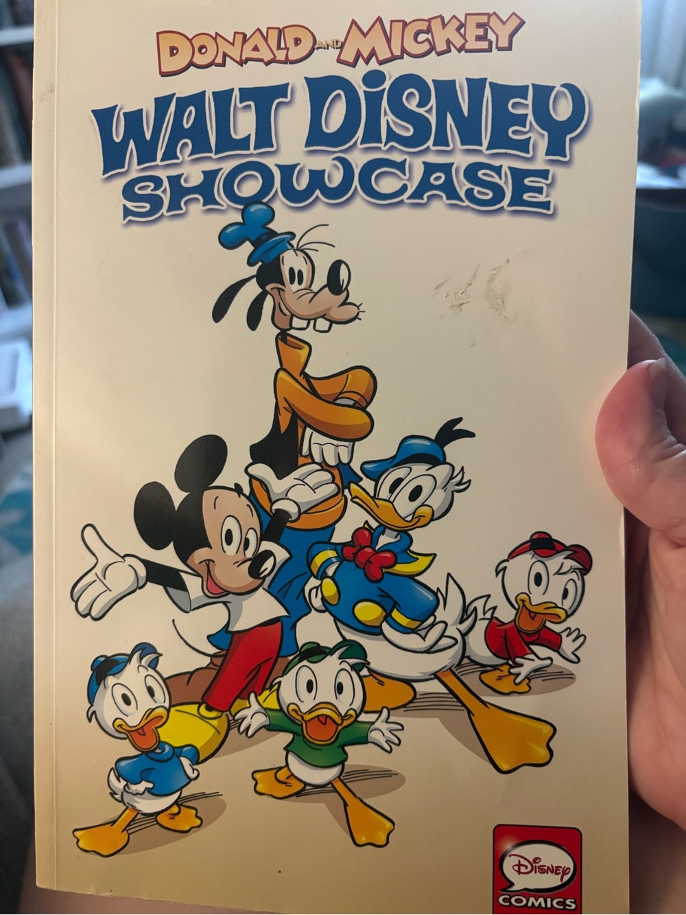 Disney Walt Disney Showcase Comic - White, Blue, Yellow, Red